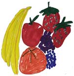 Illustration of fruit
