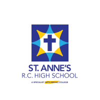 St Anne's R.C High School logo
