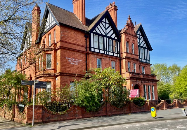 Henry Lord, Queen's Jubilee Nurses Home, 51 The Crescent Salford (Today: Working Class Movement Library), 1897, photograph Tanja Poppelreuter.