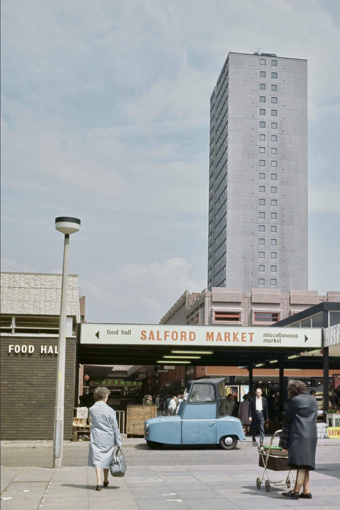 Mark Anthony Collinson, Salford Precinct, early 1970s