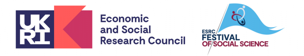 Logos for ESRC, UKRI and FOSS